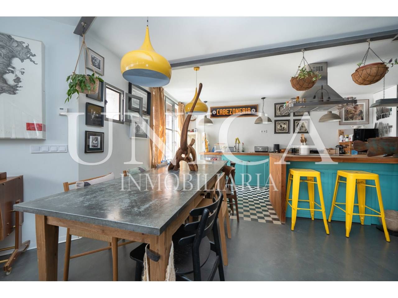 Cocina de Ático en venta en  Madrid Capital con Aire acondicionado, Calefacción y Terraza