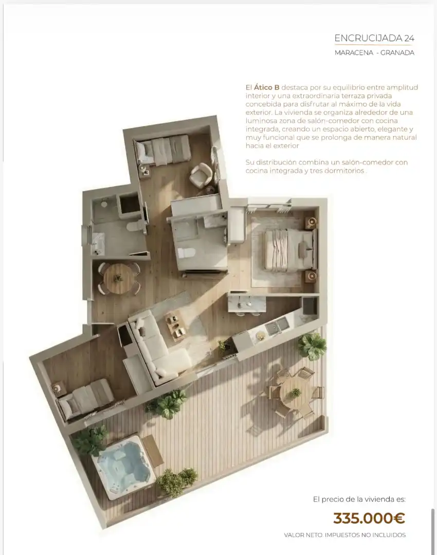 Flat for sale in Maracena  with Air Conditioner, Heating and Terrace