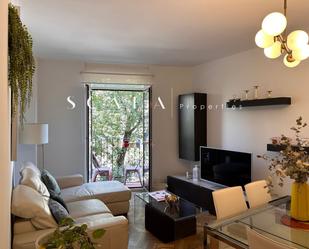 Exterior view of Flat to rent in  Madrid Capital  with Air Conditioner, Heating and Furnished
