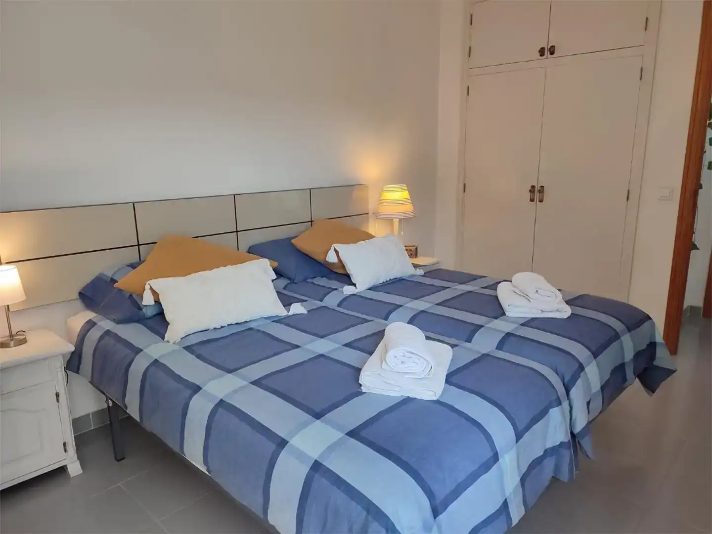 Bedroom of Flat for rent in Pollença  with Air Conditioner, Private garden and Furnished