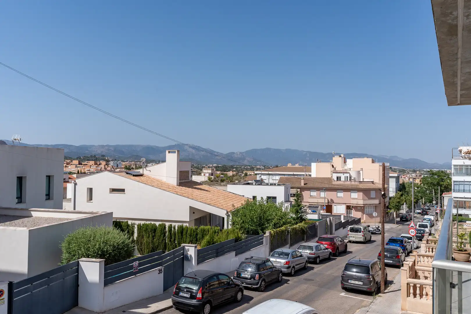 Vista exterior de Pis en venda en  Palma de Mallorca amb Aire condicionat, Terrassa i Moblat
