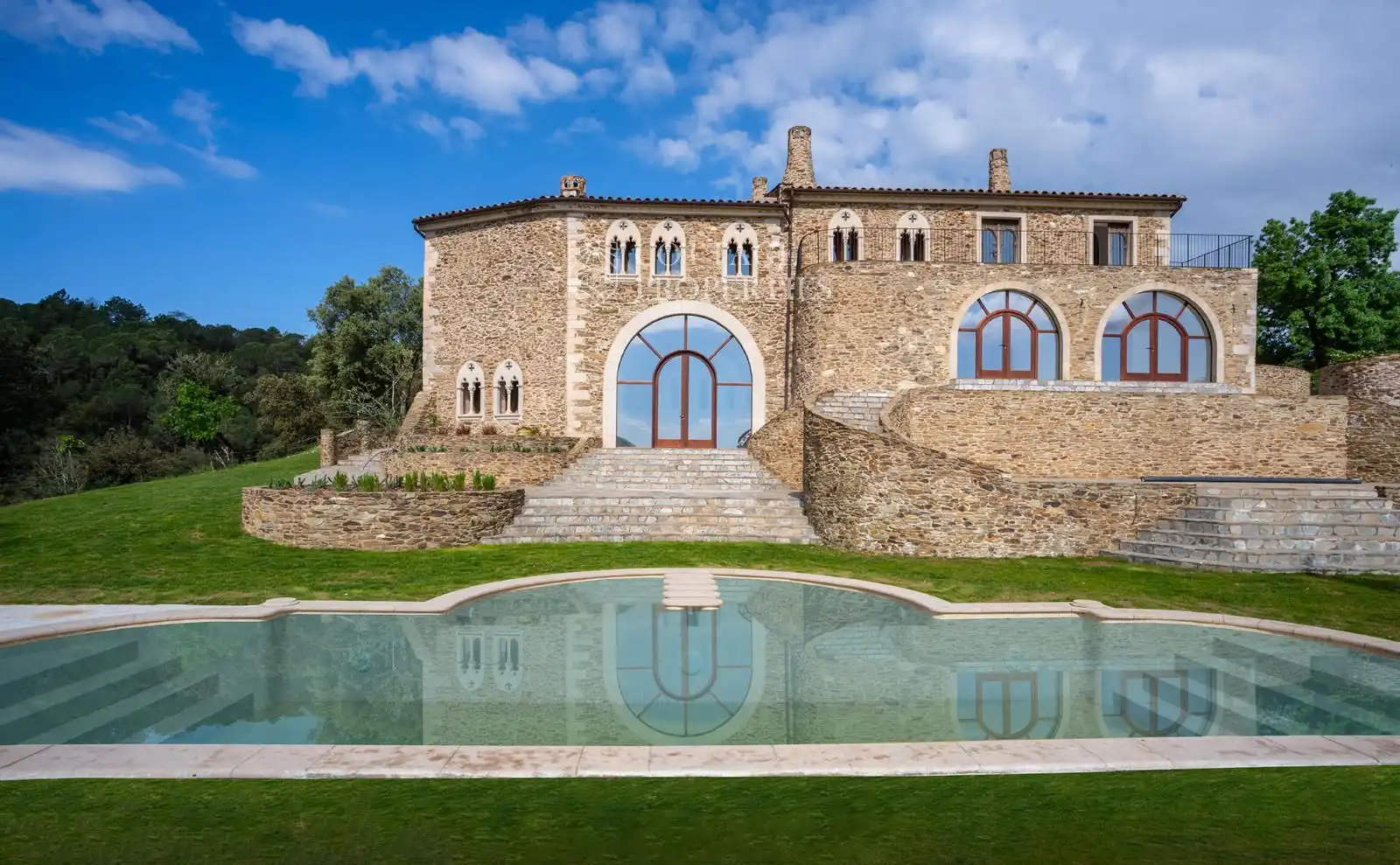 Exterior view of Country homes for sale in Llambilles  with Air Conditioner, Heating and Private garden