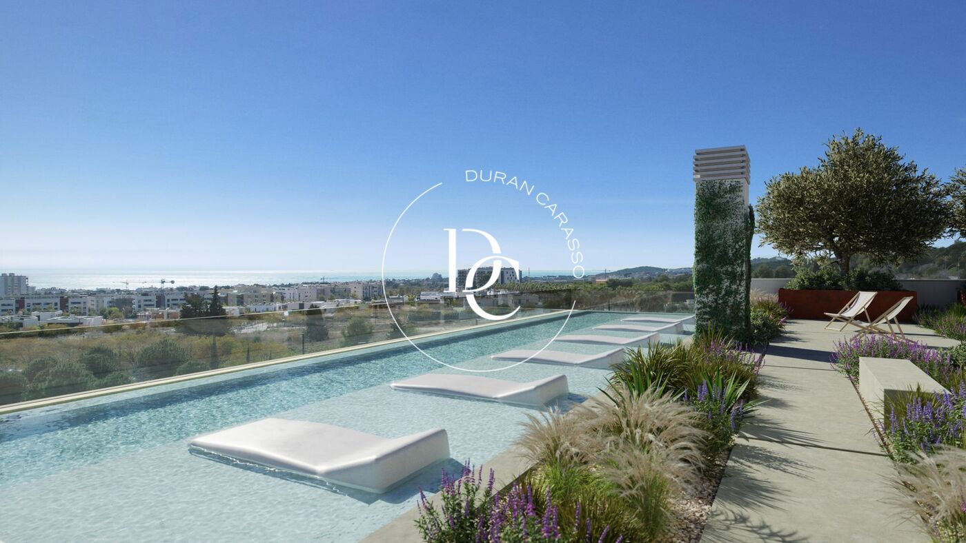 Swimming pool of Flat for sale in Sitges  with Heating and Storage room