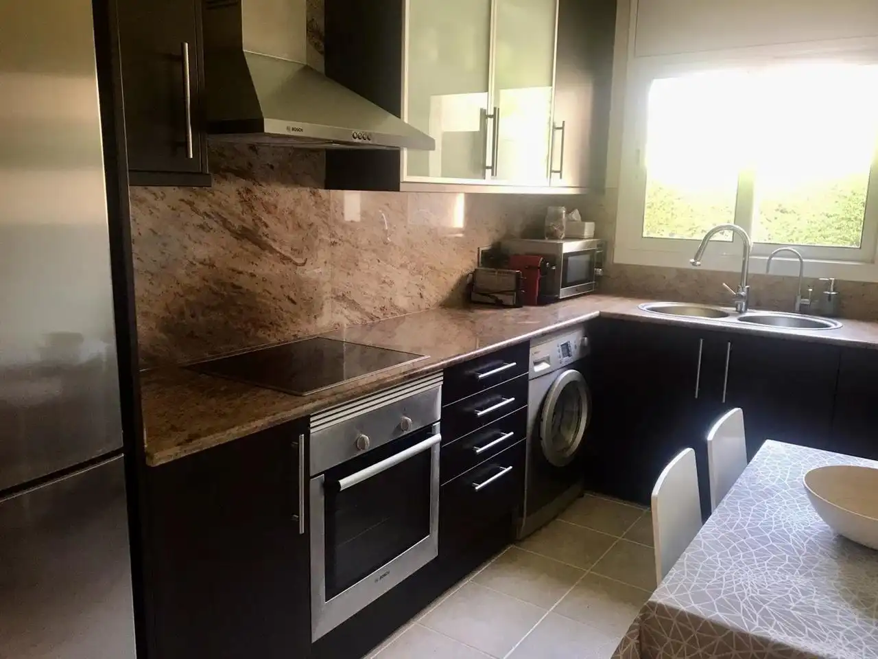 Cocina de Planta baja en venta en Castell d'Aro, Platja d'Aro i s'Agaró con Aire acondicionado, Terraza y Amueblado