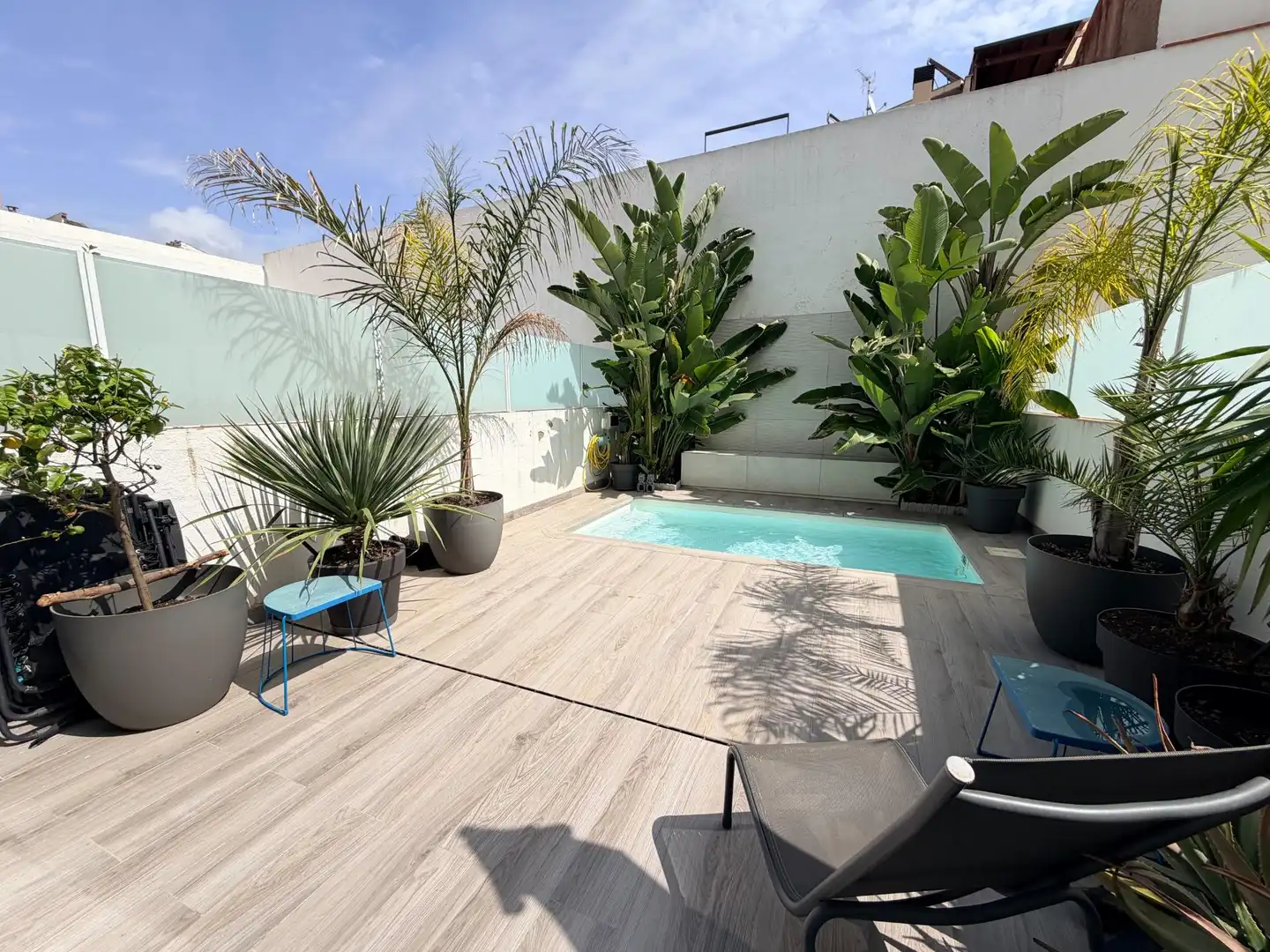 Terrace of Houses for sale in Badalona  with Air Conditioner, Heating and Parquet flooring