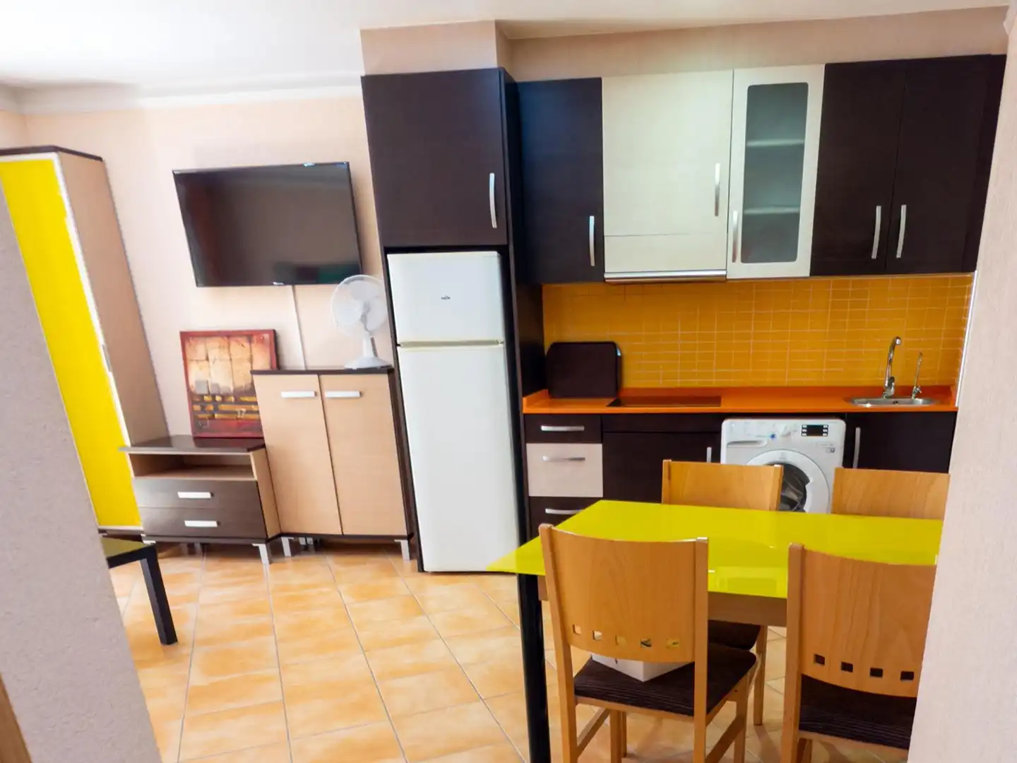 Cuina de Apartament en venda en Formentera del Segura amb Aire condicionat, Terrassa i Moblat