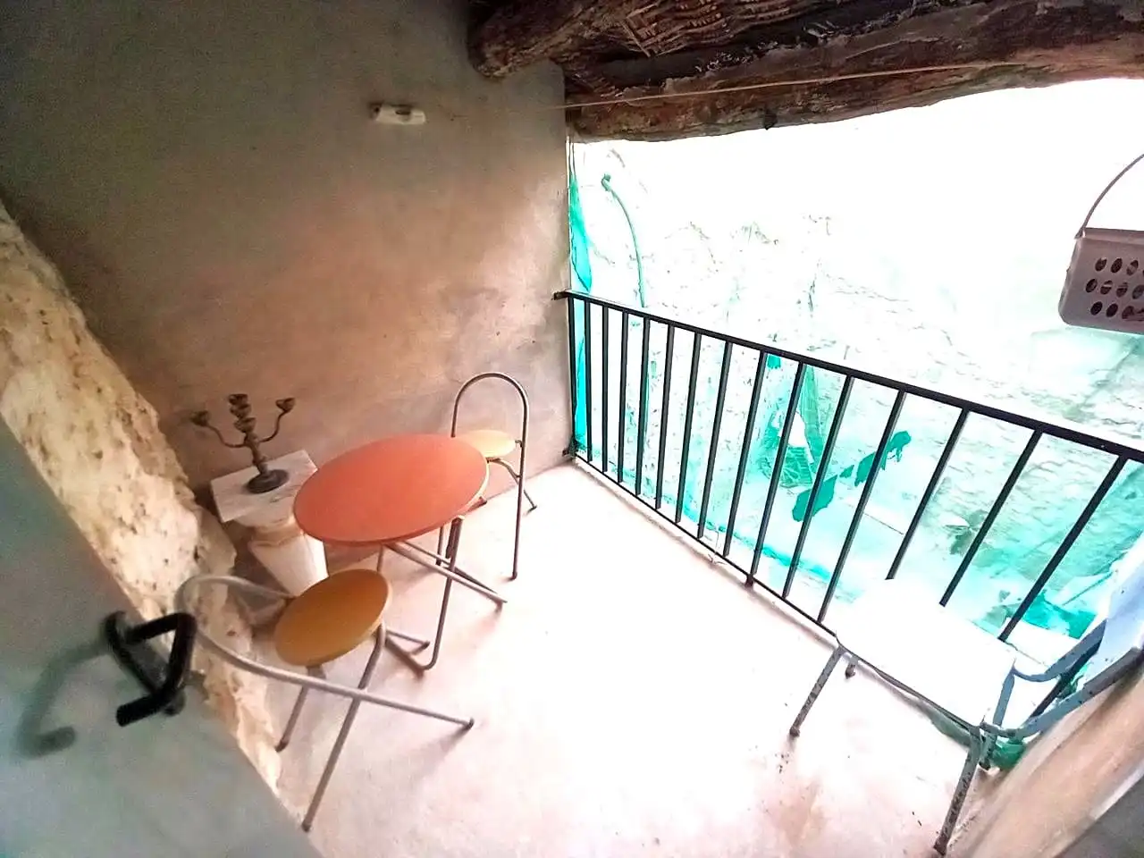 Balcony of Houses for sale in Velilla de Ebro  with Terrace and Furnished