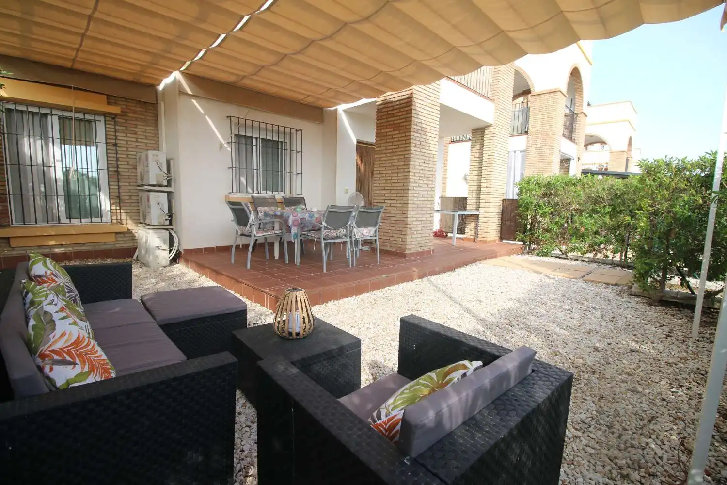 Jardí de Apartament de lloguer en Vera amb Aire condicionat, Calefacció i Terrassa