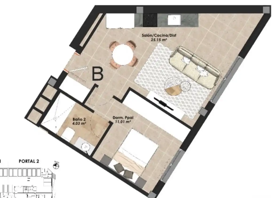 Apartment with lift for sale in Chinchilla de Monte-Aragón