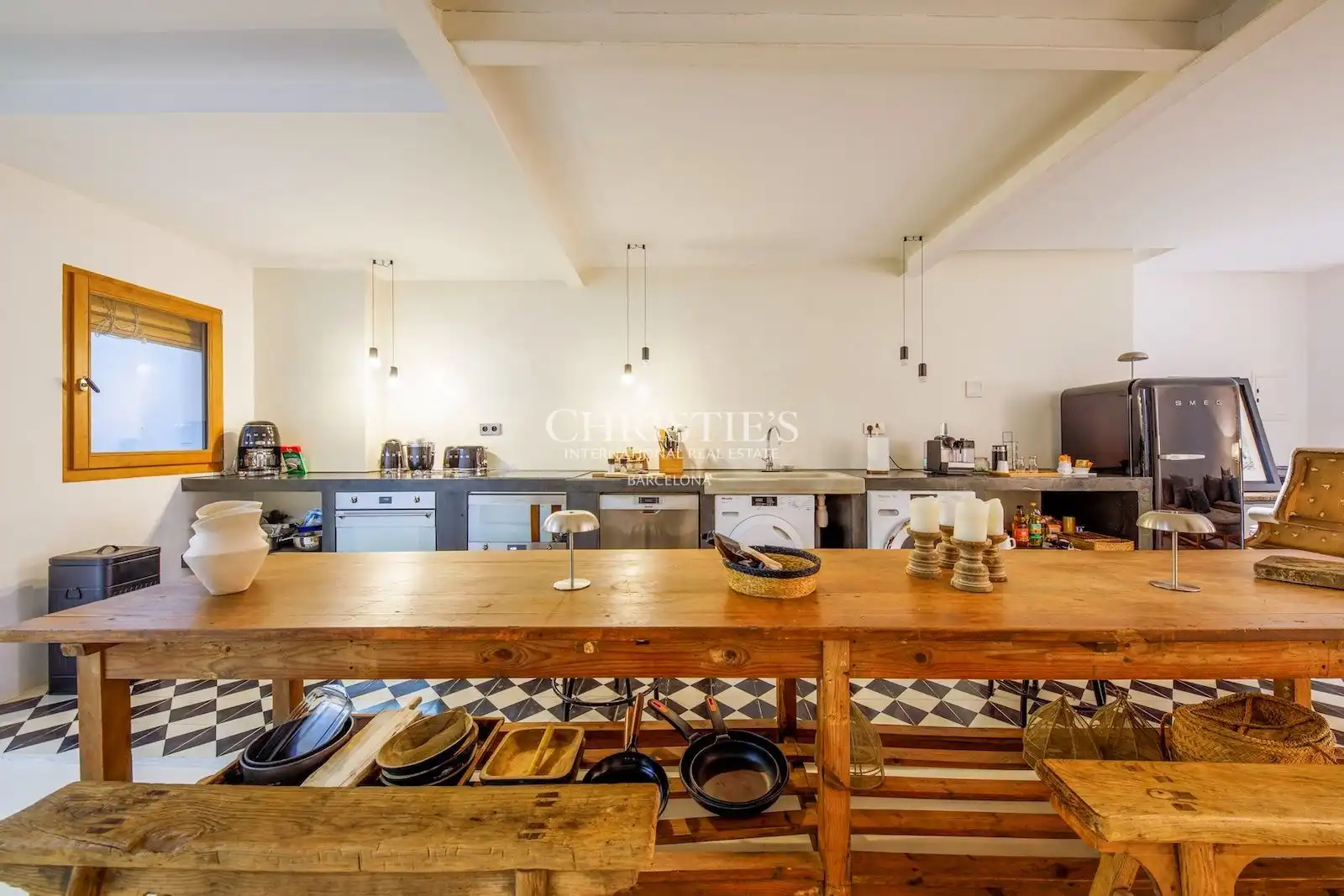 Cocina de Piso en venta en Barcelona con Terraza