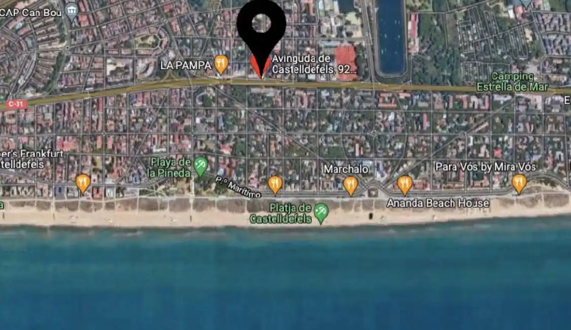 Exterior view of Residential for sale in Castelldefels