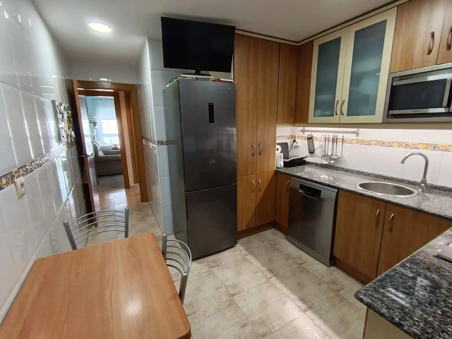 Kitchen of Flat for sale in Lorca  with Air Conditioner, Heating and Terrace