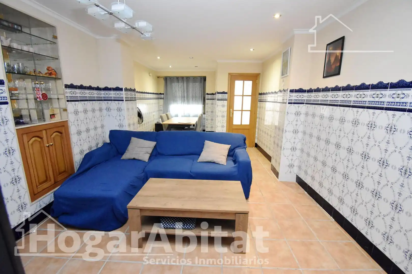 Sala d'estar de Casa o xalet en venda en Almazora / Almassora amb Terrassa