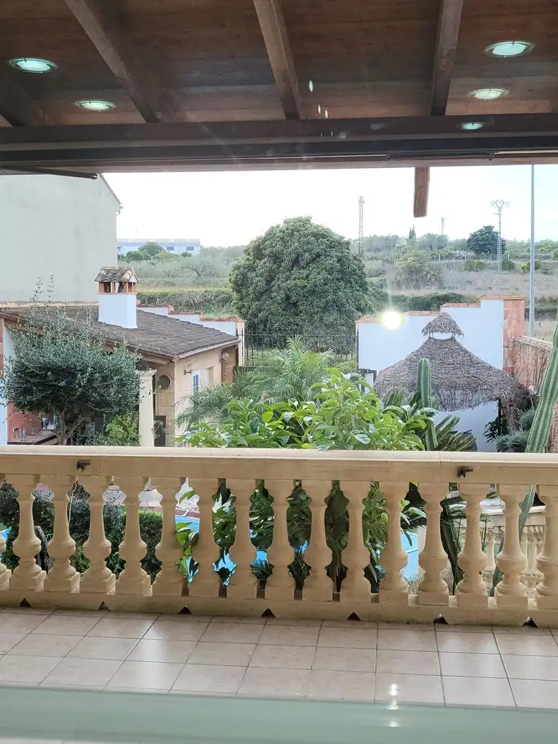 Terraza de Casa o chalet en venta en El Palomar con Aire acondicionado, Jardín privado y Terraza