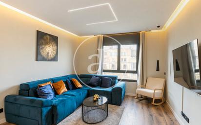 Living room of Flat to rent in  Barcelona Capital  with Air Conditioner, Heating and Terrace