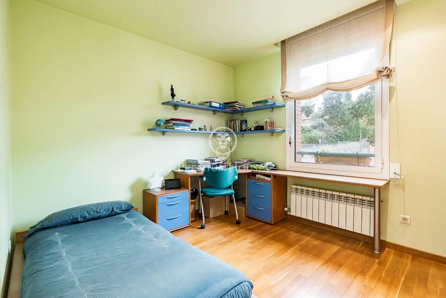 Bedroom of Flat for sale in Esplugues de Llobregat  with Air Conditioner, Heating and Private garden
