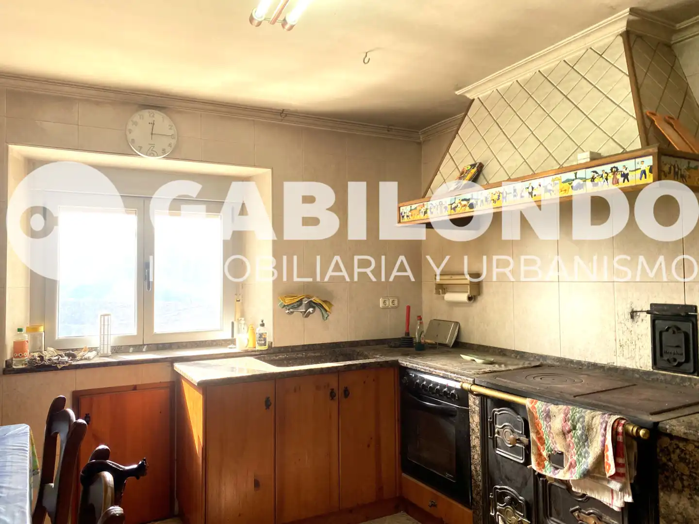 Cocina de Casa adosada en venta en Elgoibar con Jardín privado, Trastero y Horno