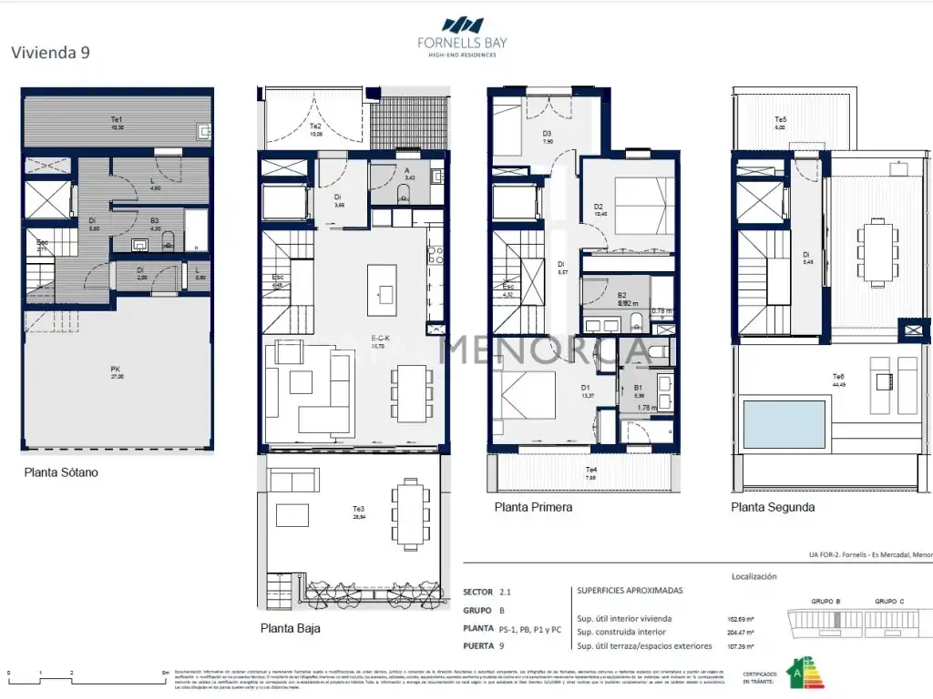 Villa in vendita a Avenida De Sa Punta Gran-Fornells S/N, imagen 42