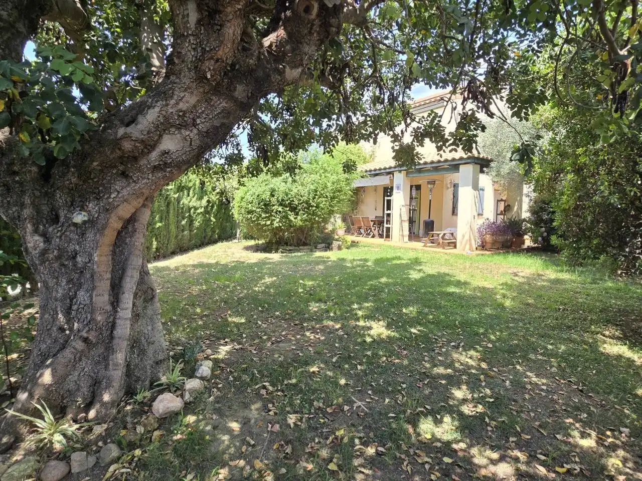 Garden of Houses for rent in Riba-roja de Túria  with Air Conditioner, Heating and Private garden