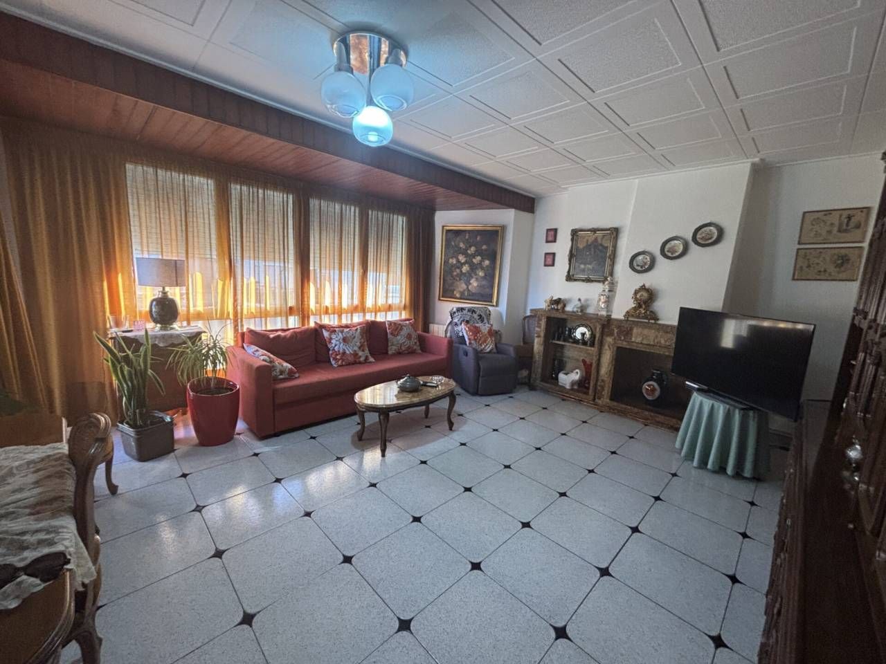 Living room of Flat for sale in Pineda de Mar  with Heating and Balcony