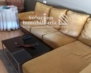 Living room of Flat for sale in Moriscos  with Heating, Terrace and Furnished