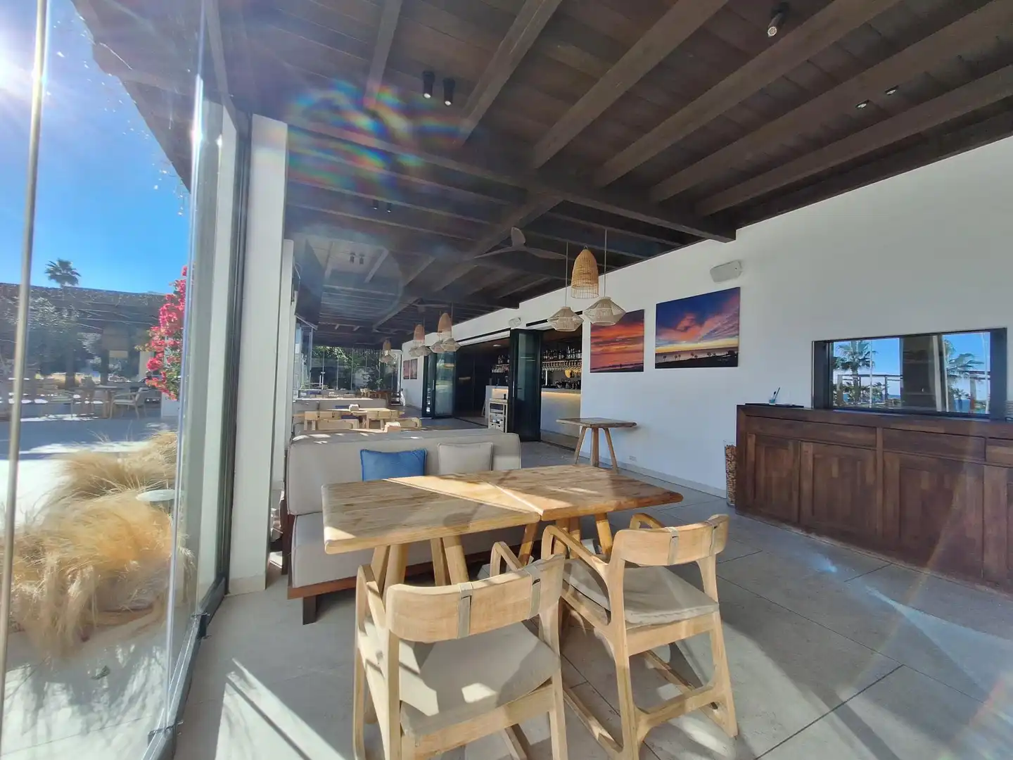 Terrasse von Wohnung zum Verkauf in Mojácar mit Klimaanlage, Terrasse und Gemeinschaftspool