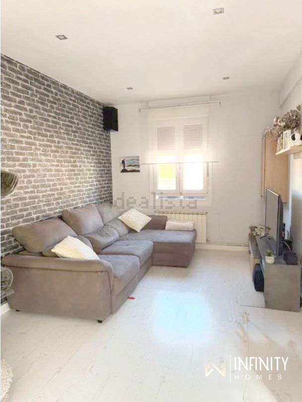 Sala d'estar de Pis en venda en Bilbao  amb Calefacció