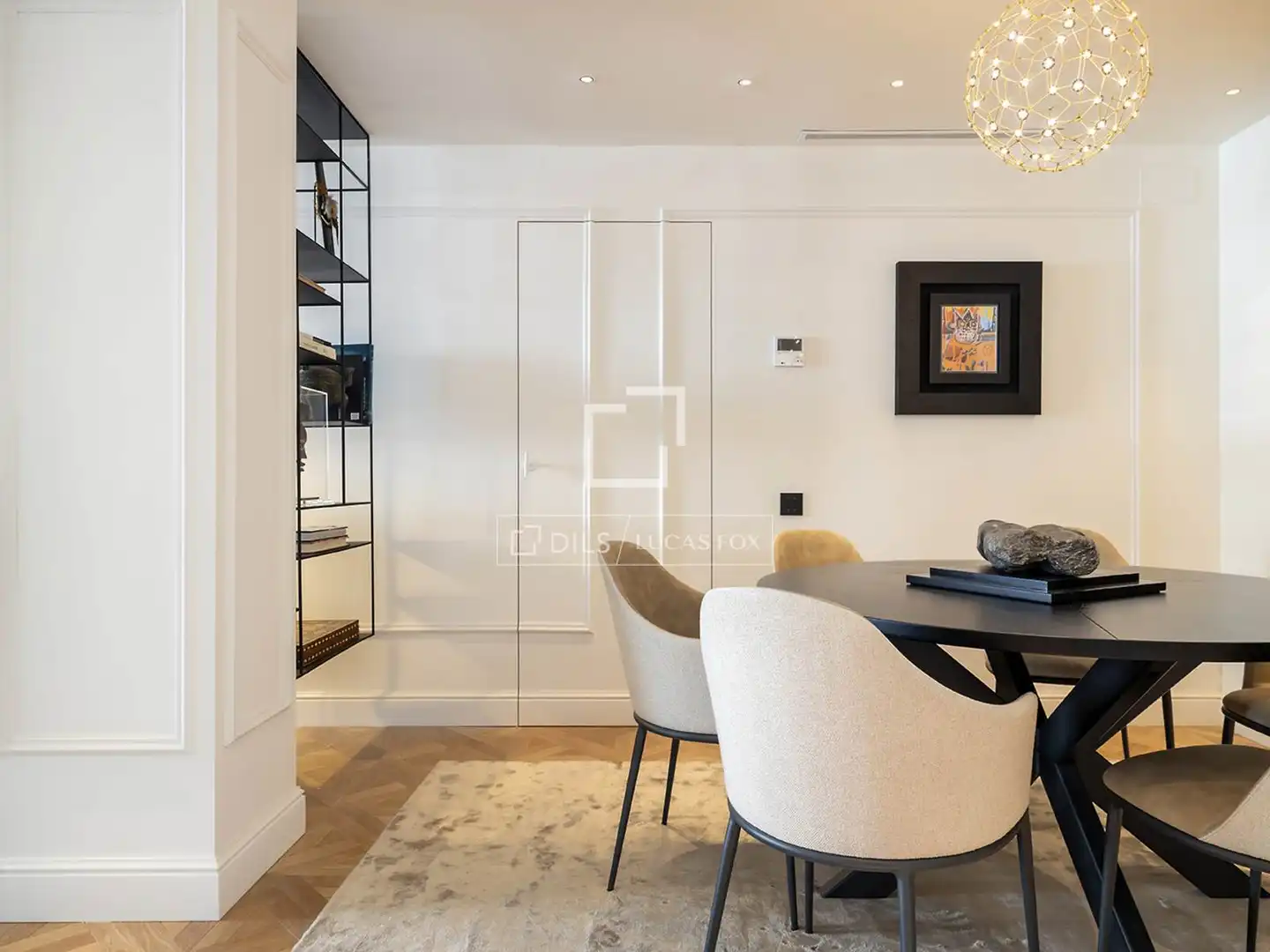 Dining room of Flat for sale in Barcelona  with Air Conditioner, Heating and Parquet flooring