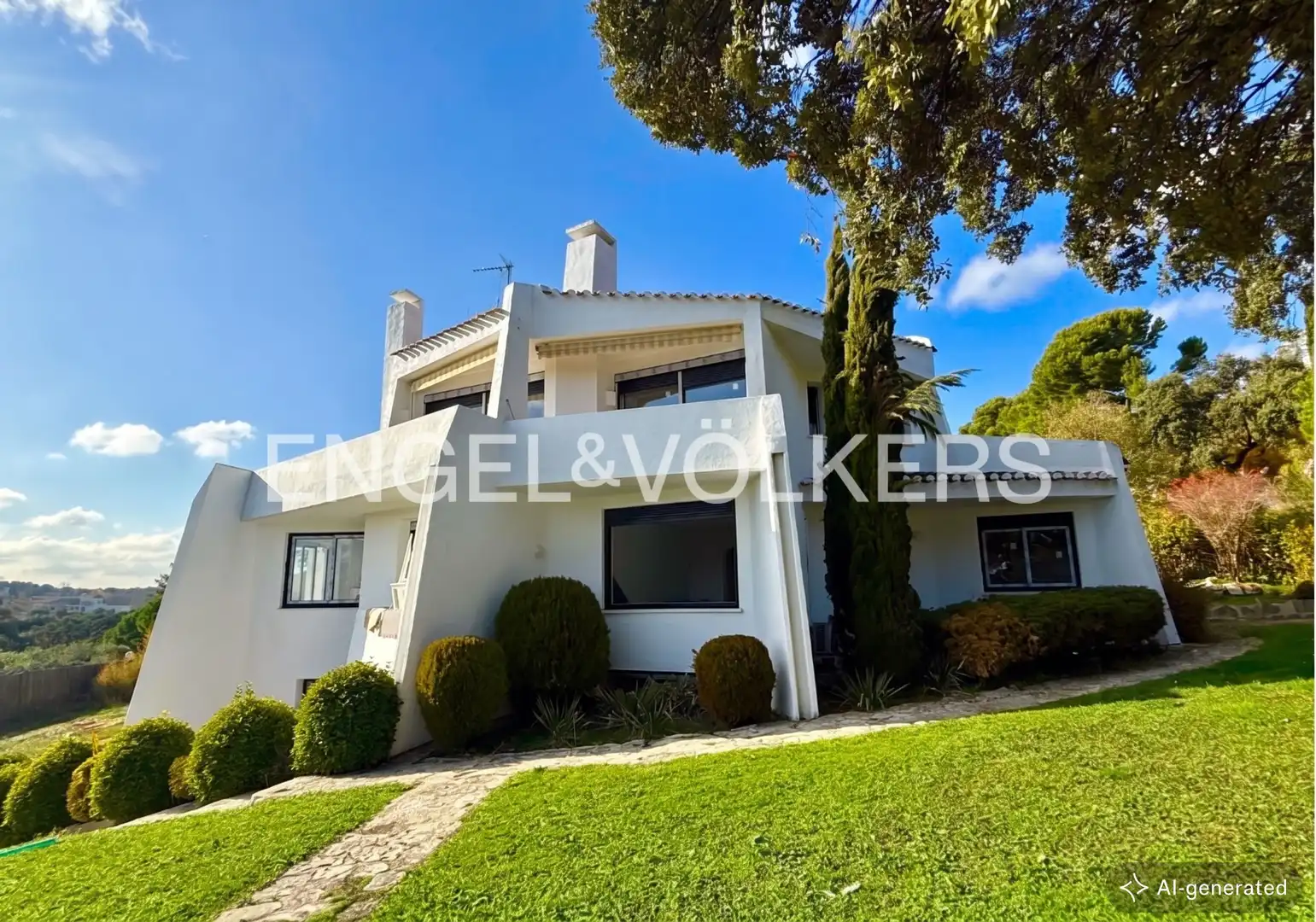 Exterior view of Houses for sale in Ciudalcampo  with Air Conditioner, Heating and Private garden