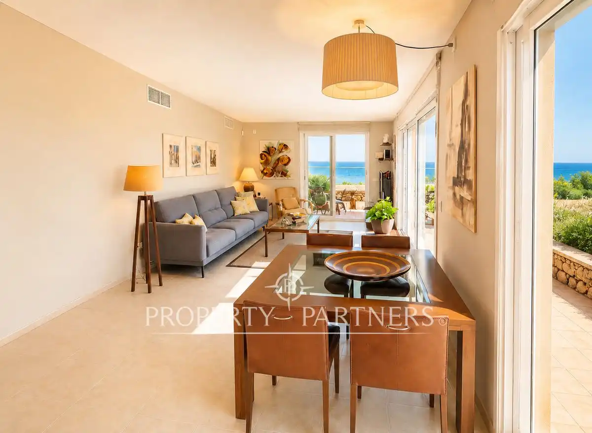 Sala d'estar de Apartament en venda en Ciutadella de Menorca amb Aire condicionat, Calefacció i Jardí privat