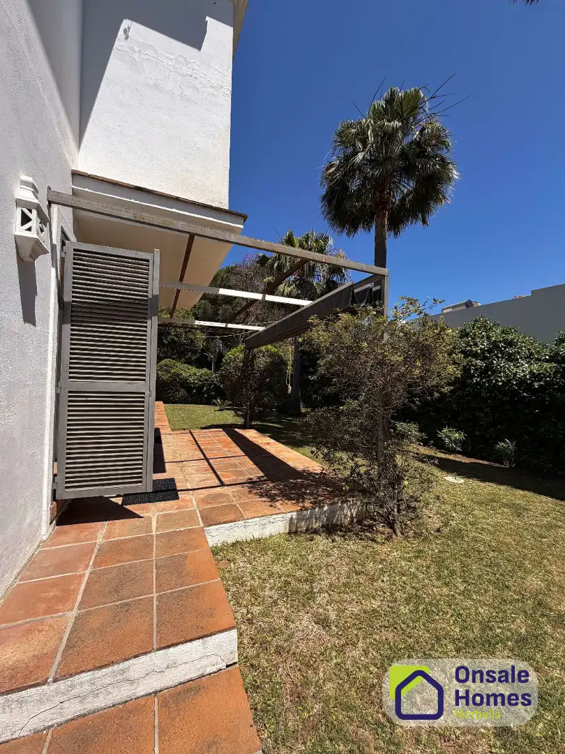 Terrace of Houses for rent in Marbella  with Air Conditioner, Private garden and Terrace