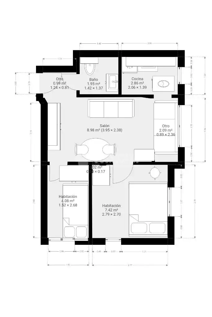 Flat for sale in Granada