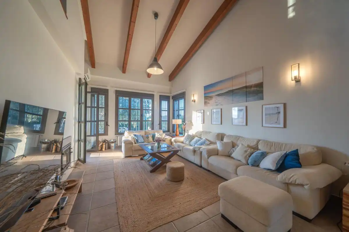 Living room of Houses for sale in Jávea / Xàbia  with Air Conditioner, Heating and Private garden