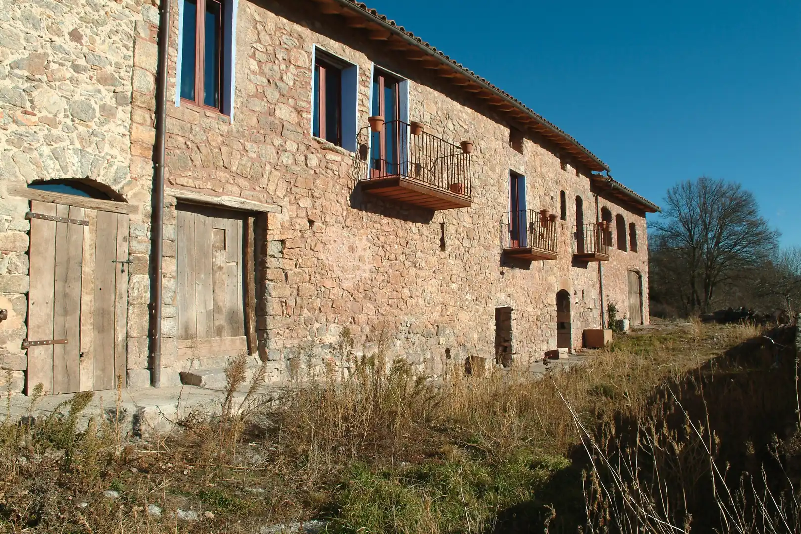 Vista exterior de Finca rústica en venta en Camprodon con Calefacción, Jardín privado y Terraza