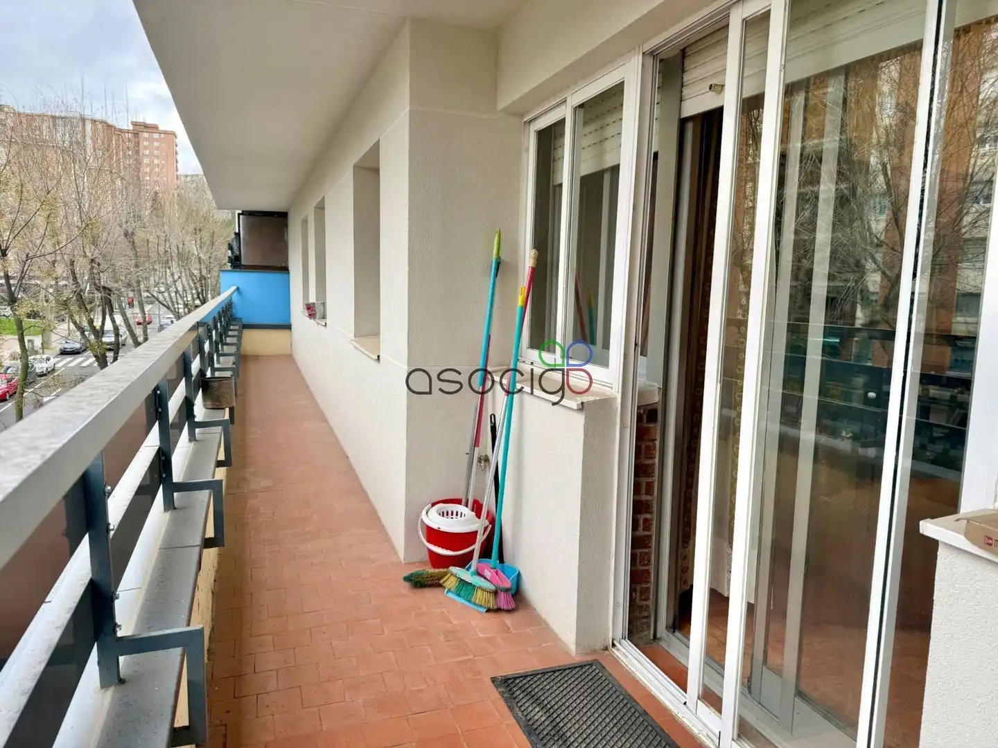 Balcony of Flat for sale in Guadalajara  with Heating and Terrace