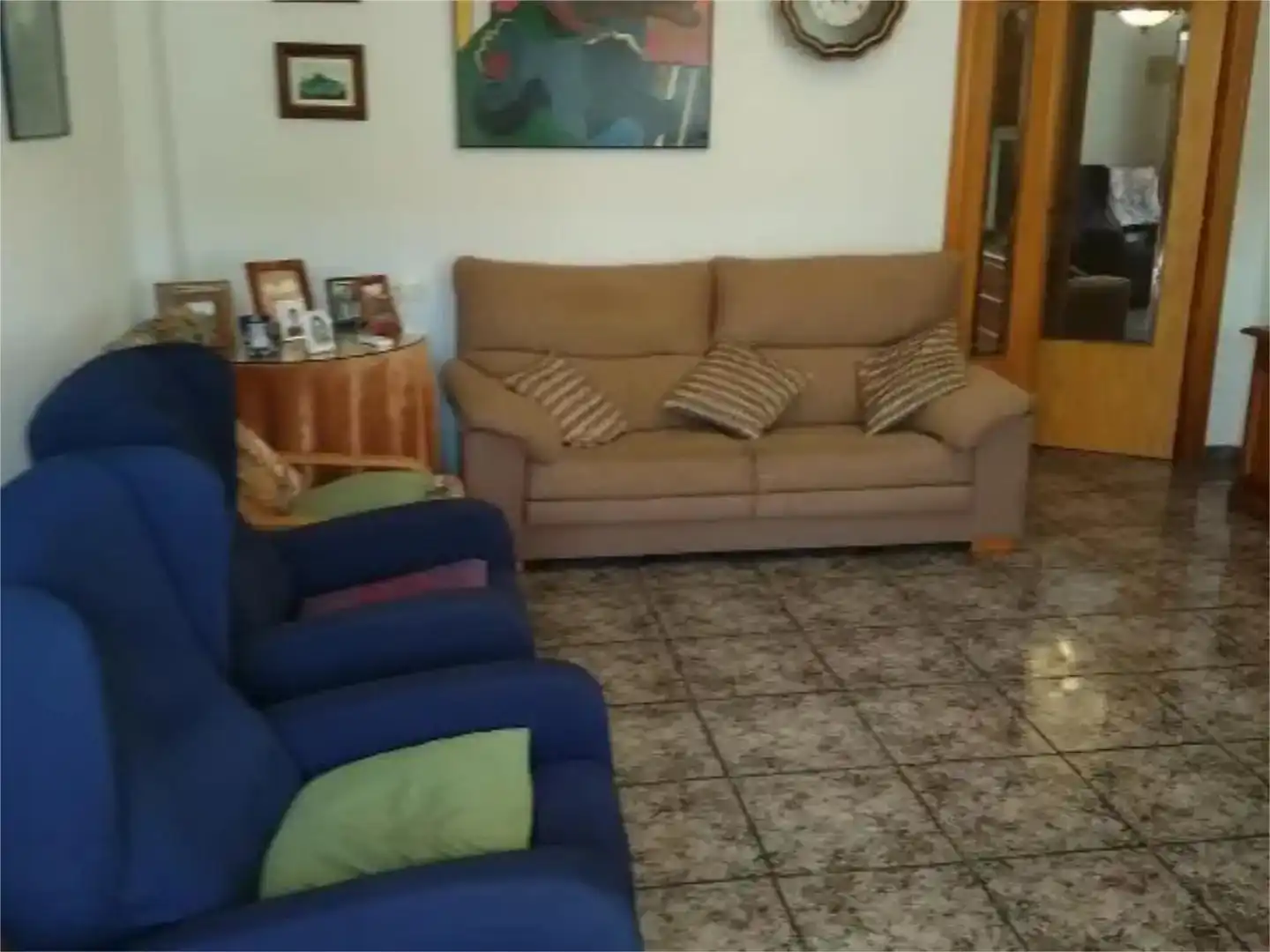 Sala d'estar de Dúplex en venda en Pilar de la Horadada amb Aire condicionat, Traster i Moblat