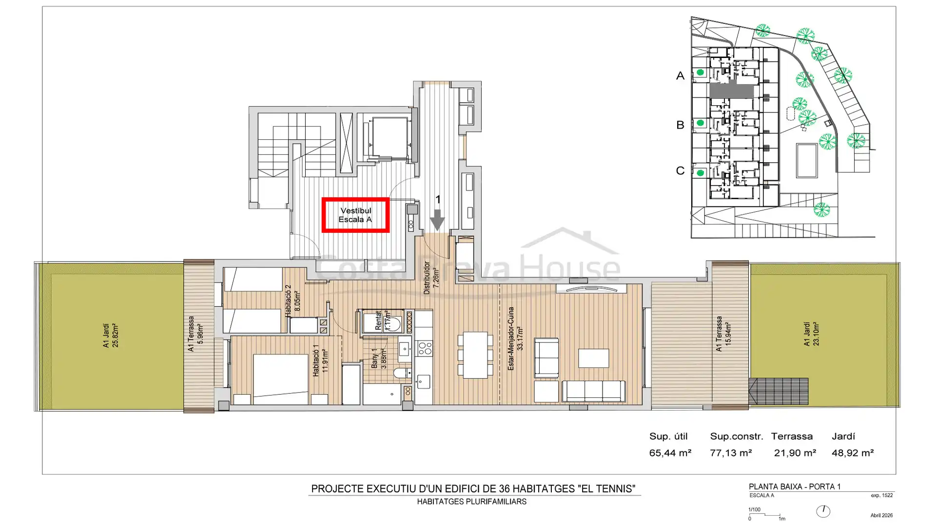 Appartement compact avec piscine à vendre à Carrer del Pirineu, imagen 12