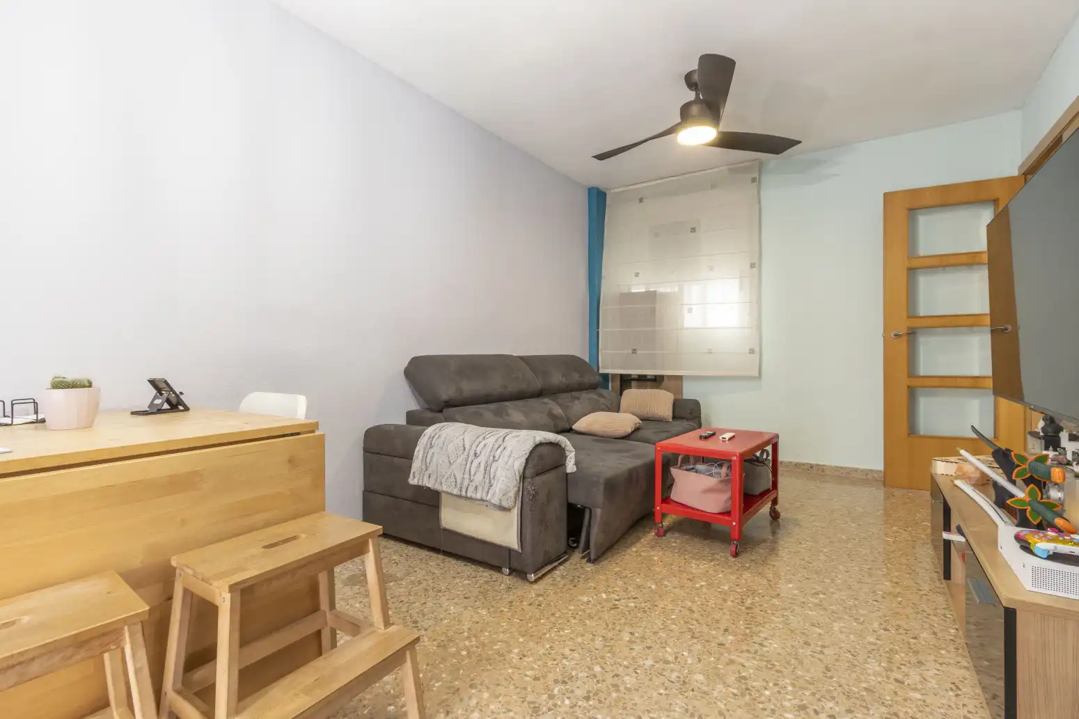 Sala de estar de Piso en venta en Museros con Terraza y Trastero