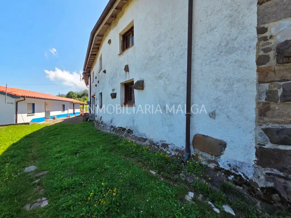 Exterior view of Houses for sale in Colunga  with Parquet flooring, Storage room and Furnished