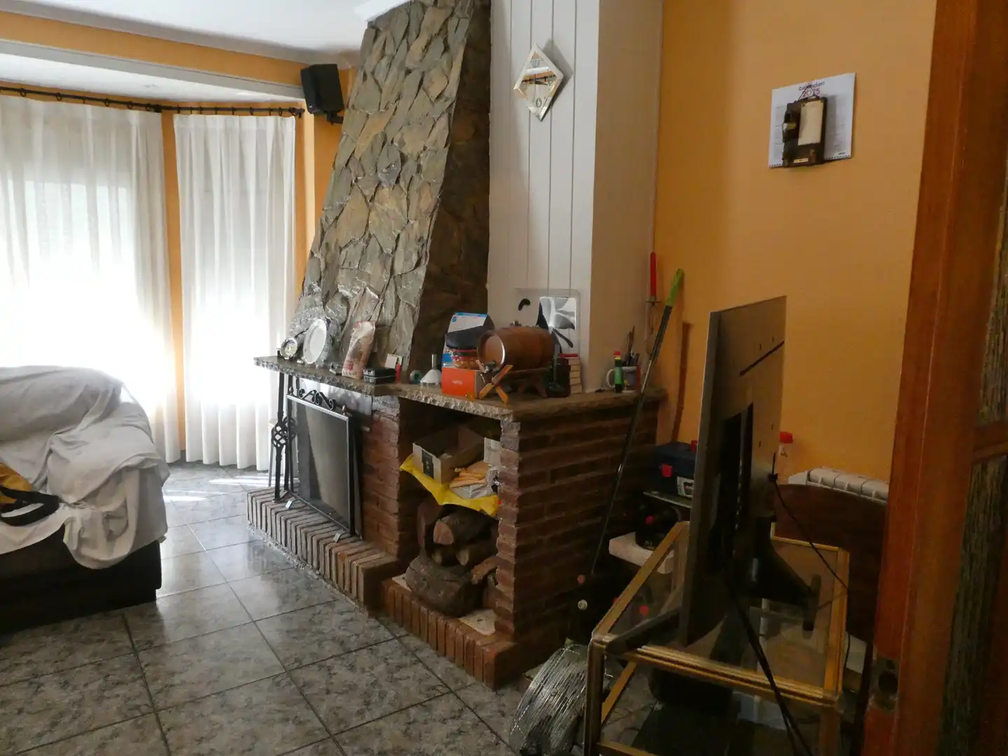 Wohnzimmer von Wohnungen zum Verkauf in Lloret de Mar mit Klimaanlage und Heizung