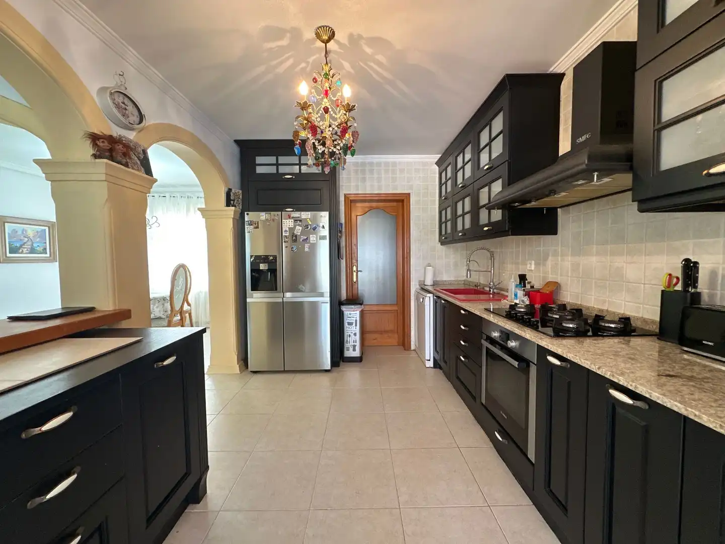 Cuina de Casa o xalet en venda en Calpe / Calp amb Aire condicionat, Calefacció i Piscina