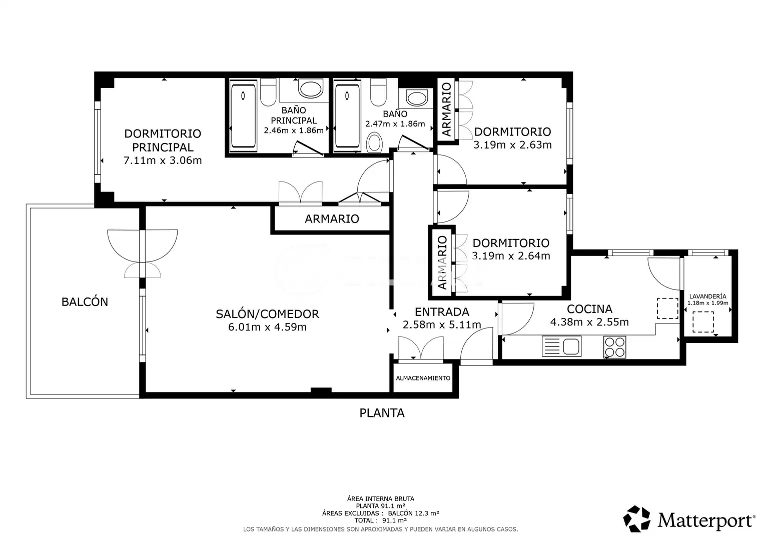 Piso con terraza en venta en El Cantizal, imagen 38