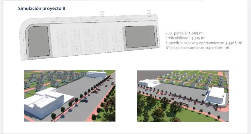 Parking de Terreno industrial en venta en Águilas