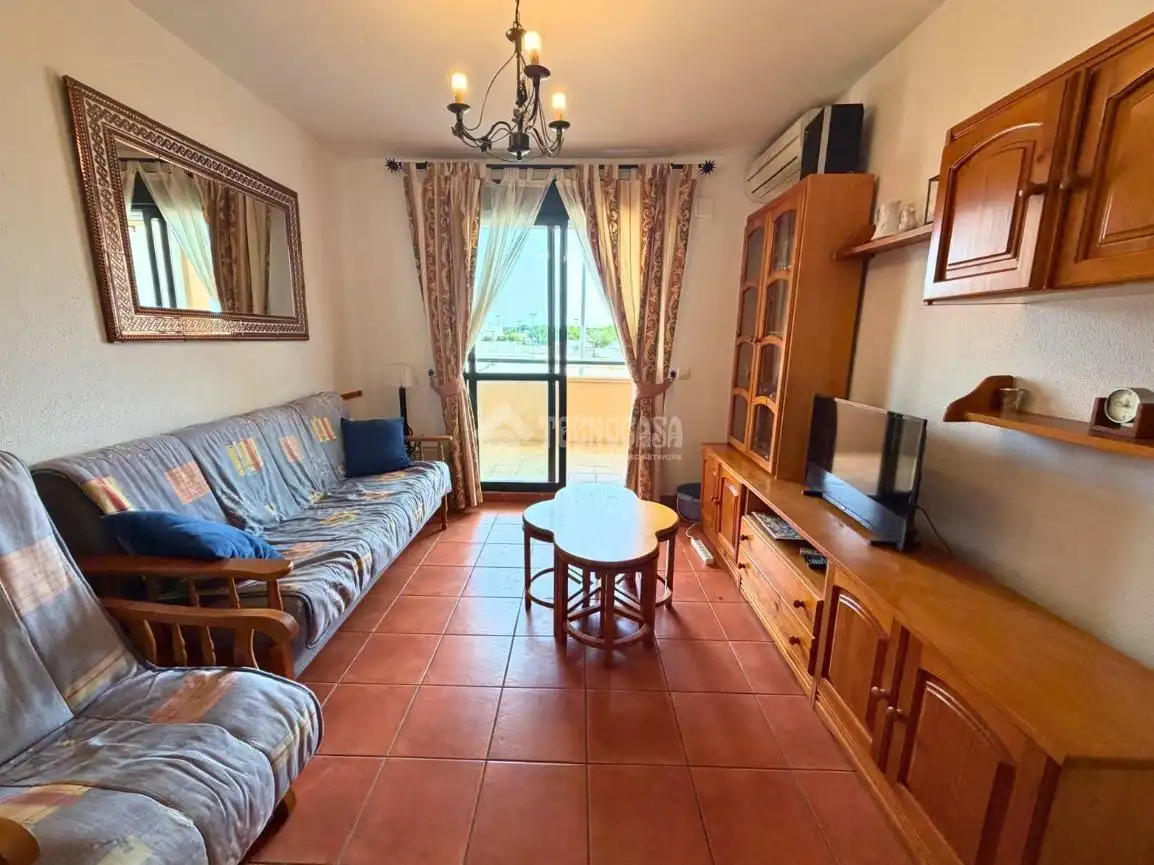 Sala de estar de Ático en venta en Chiclana de la Frontera con Trastero y Balcón