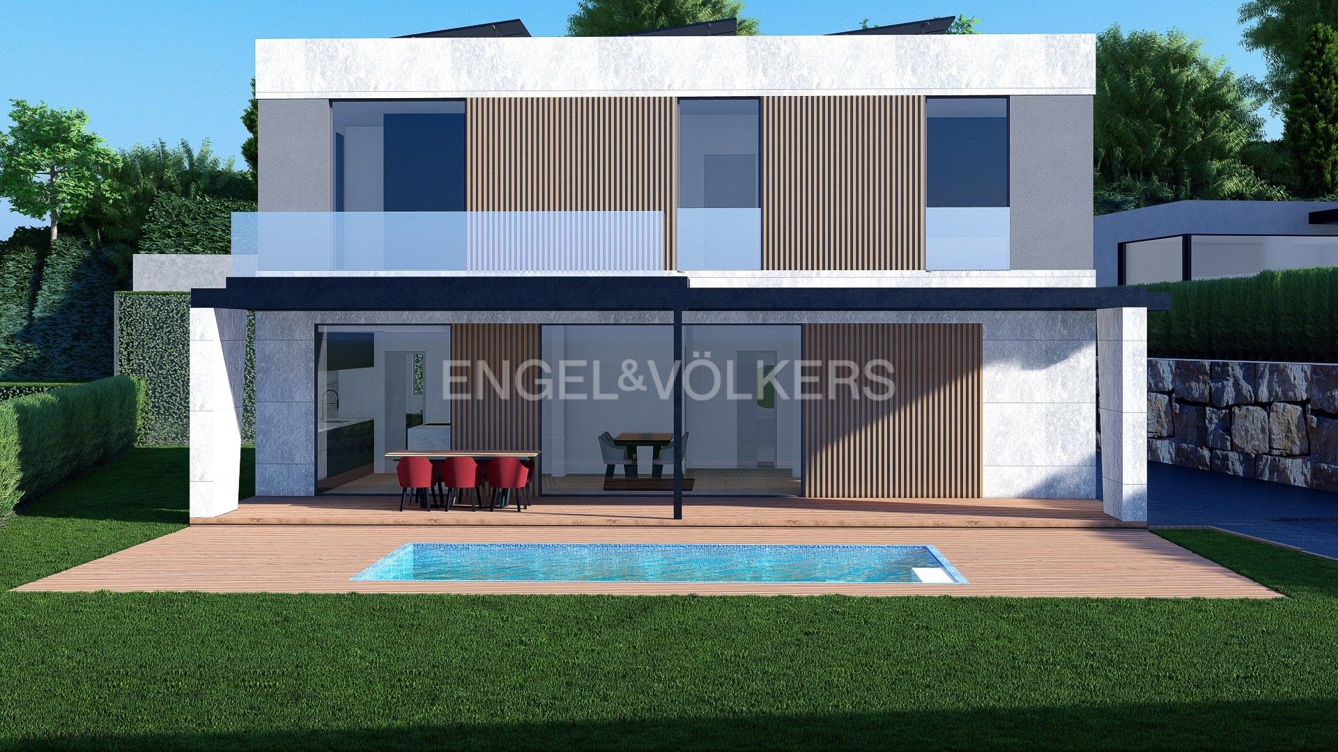 Exterior view of House or chalet for sale in Sant Vicenç de Montalt  with Heating and Private garden