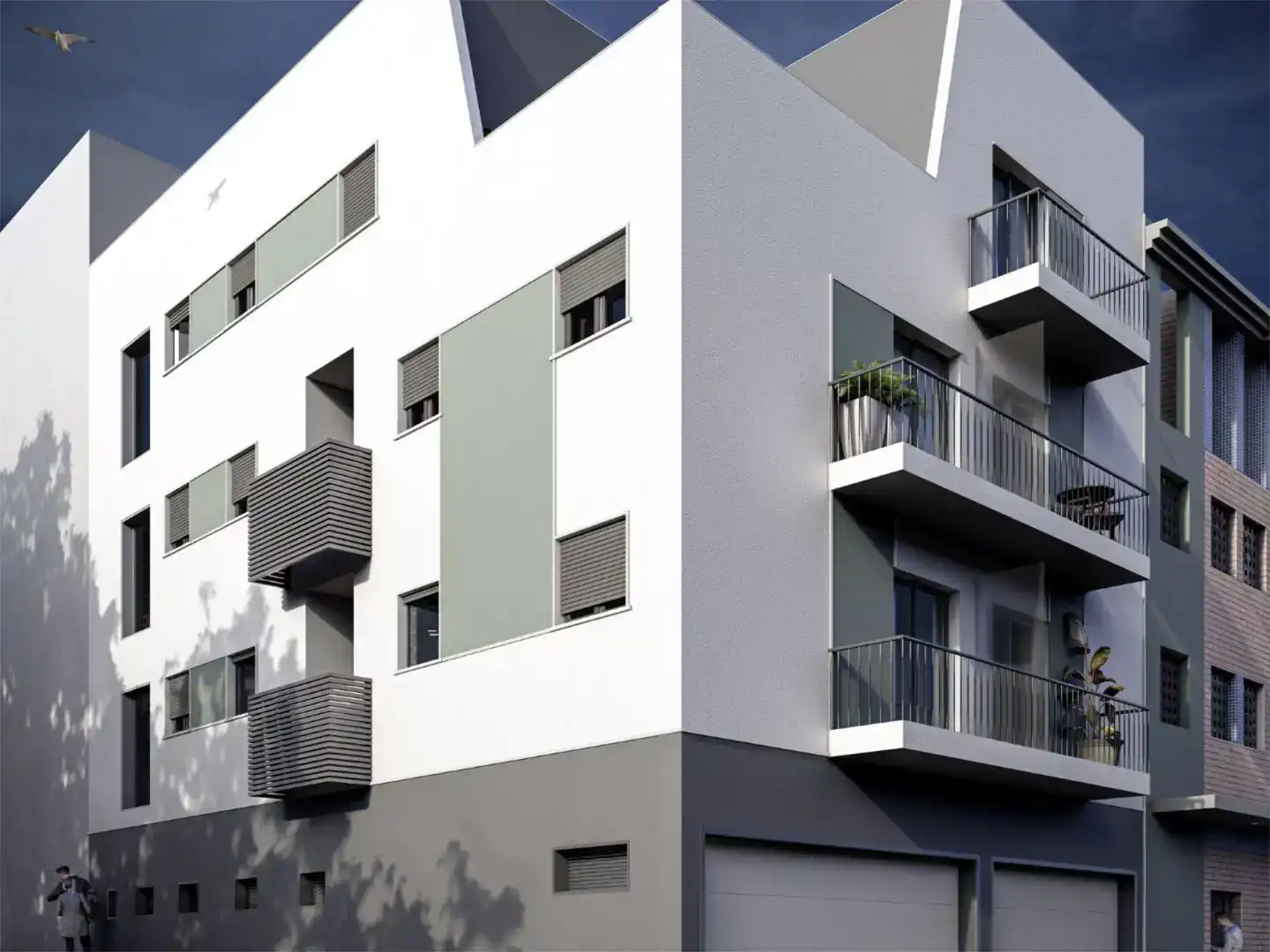 Vista exterior de Piso en venta en Úbeda, Jaén