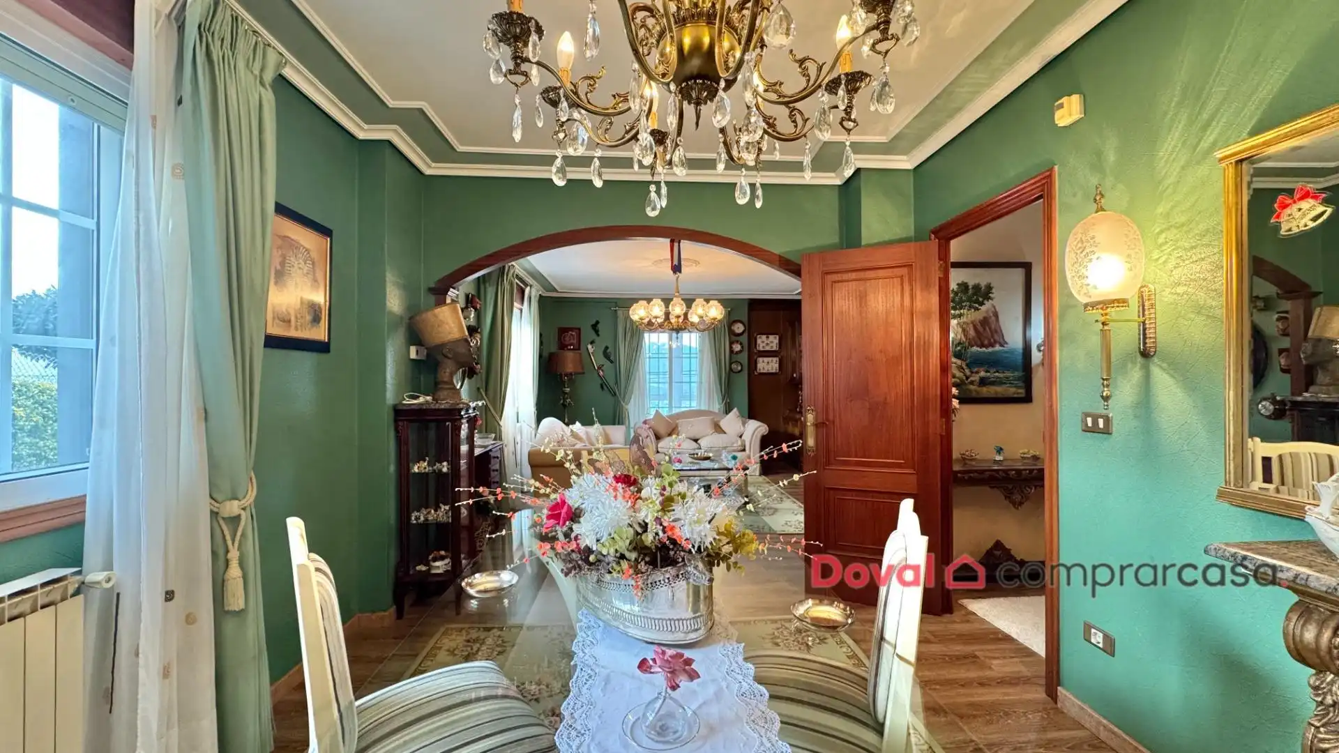 Dining room of Houses for sale in Redondela  with Heating, Private garden and Jacuzzi