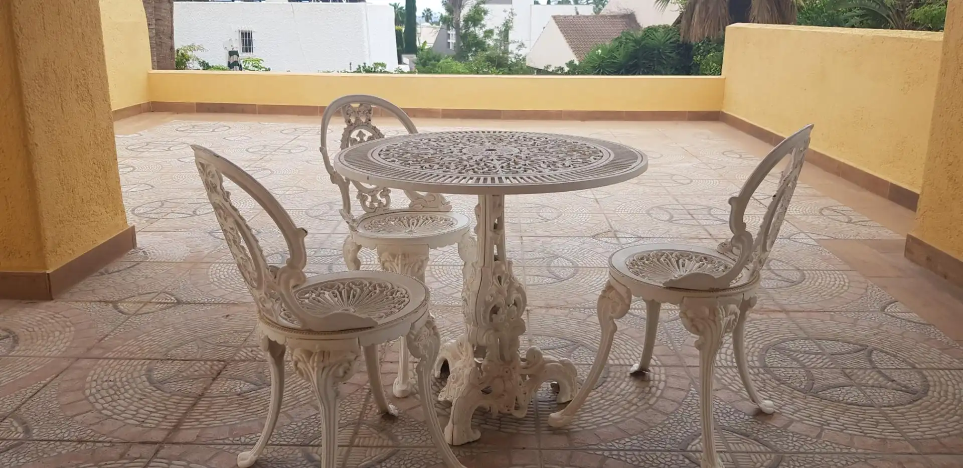 Terrace of Houses for sale in Roquetas de Mar  with Air Conditioner, Private garden and Terrace