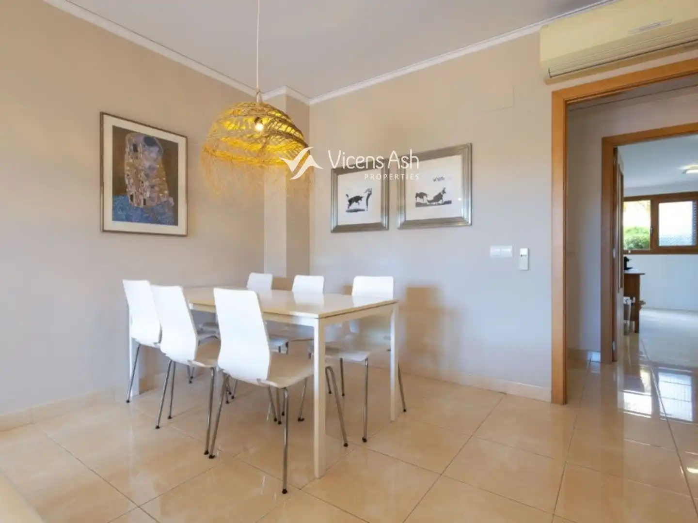 Dining room of Flat for sale in Jávea / Xàbia  with Air Conditioner, Heating and Terrace