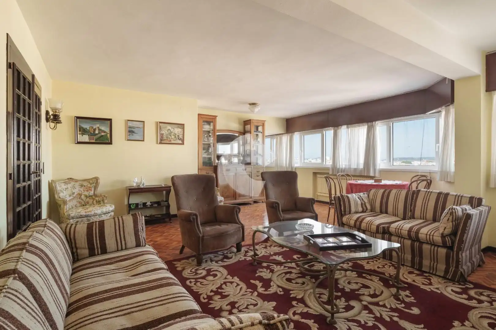 Living room of Flat for sale in A Coruña Capital   with Heating